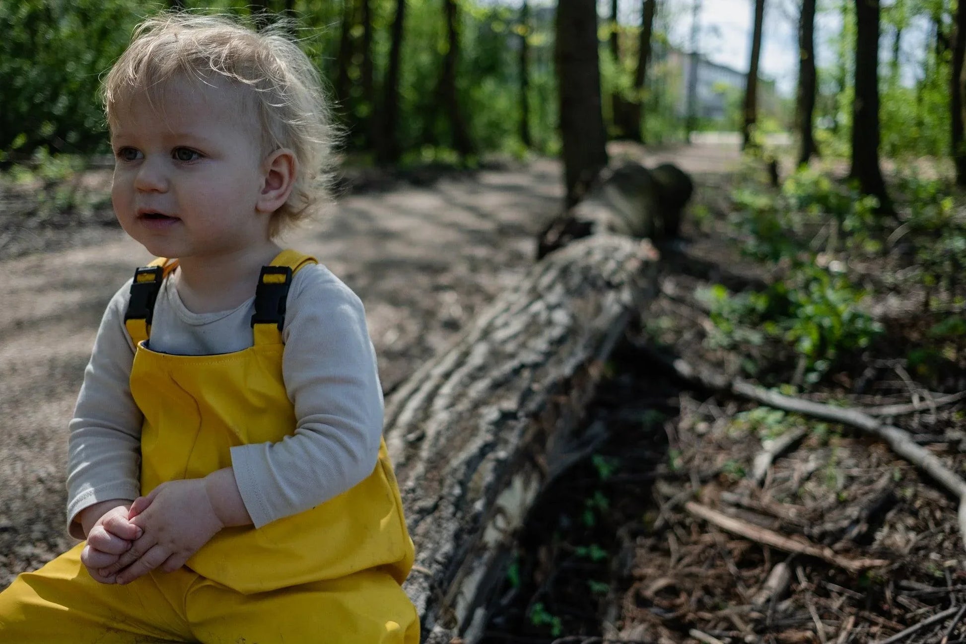 Waterproof Baby/Kid Clothing Set - Yellow - MellowConceptStore