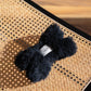 Natural Woolen Dog Toy - Bone - Charcoal - MellowConceptStore