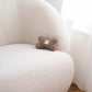 Natural Woolen Dog Toy - Bone - Beige - MellowConceptStore