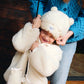 Polar Bear Woolen Baby Hat - MellowConceptStore