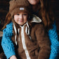 Brown Bear Woolen Baby Hat - MellowConceptStore