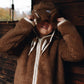 Brown Bear Woolen Baby Gloves - MellowConceptStore