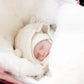 White Natural Sheepskin Stroller Sleeping Bag - MellowConceptStore