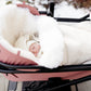 White Natural Sheepskin Stroller Sleeping Bag - MellowConceptStore