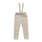 Linen Pants with Suspenders - Beige - MellowConceptStore