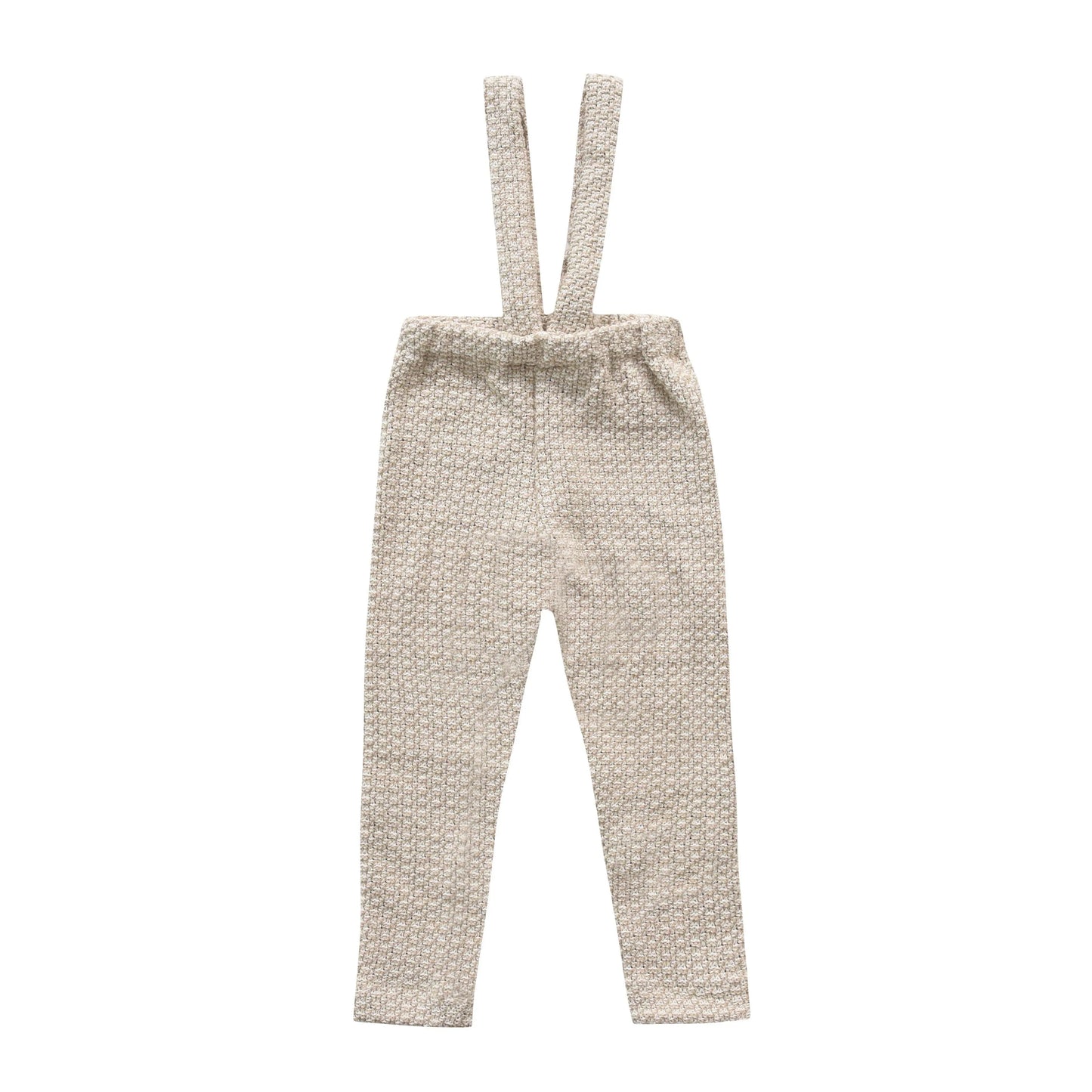 Linen Pants with Suspenders - Beige - MellowConceptStore