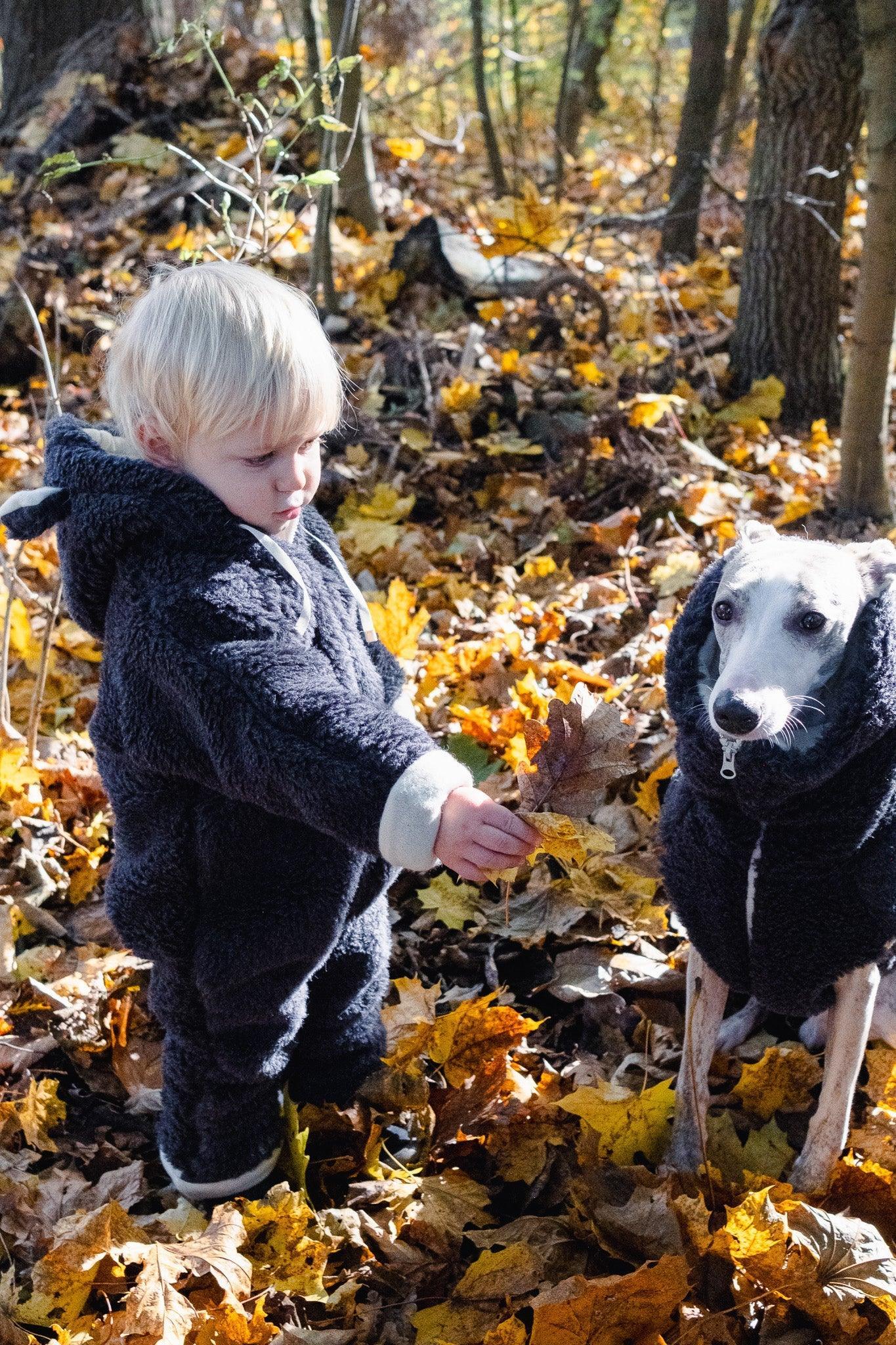 Woolen Dog Vest - Charcoal - MellowConceptStore