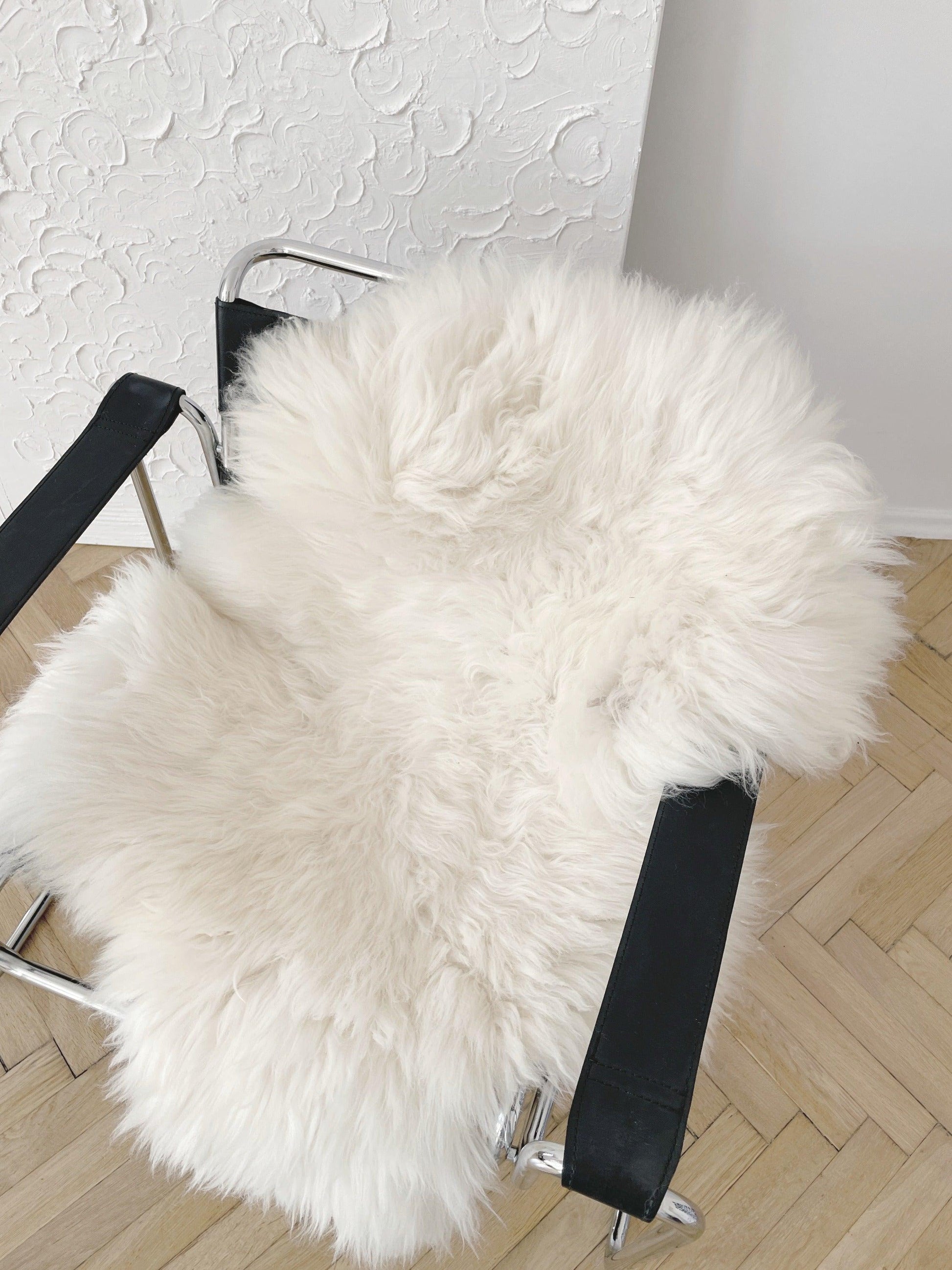 Natural Sheepskin Rug - Ivory - MellowConceptStore