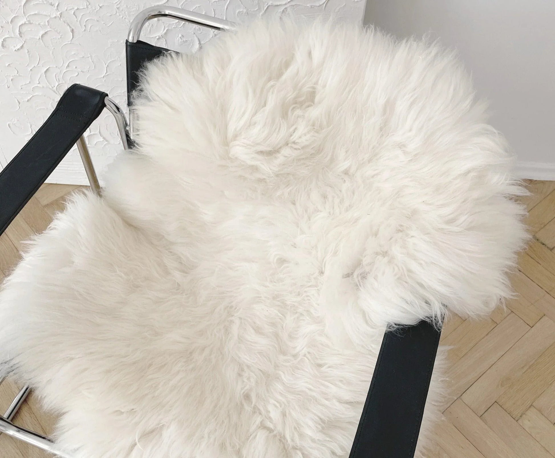 Natural Sheepskin Rug - Ivory - MellowConceptStore