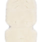 Ivory Natural Sheepskin Stroller Liner - MellowConceptStore
