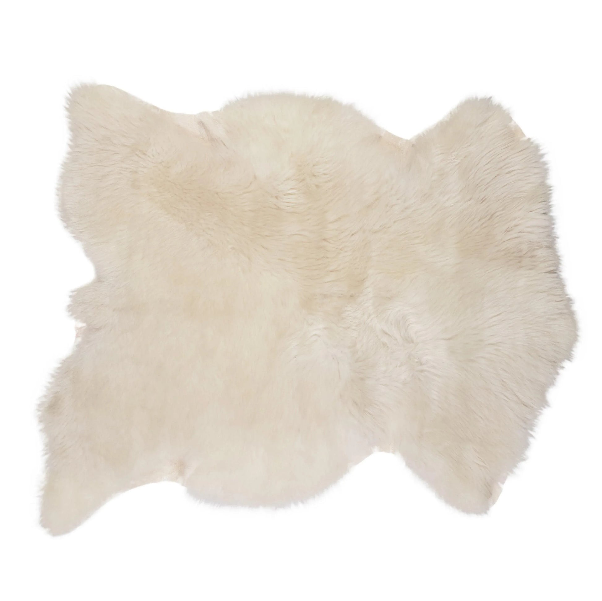 Natural Sheepskin Rug - Ivory - MellowConceptStore