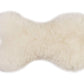 Natural Sheepskin Dog Toy - Bone - White - MellowConceptStore