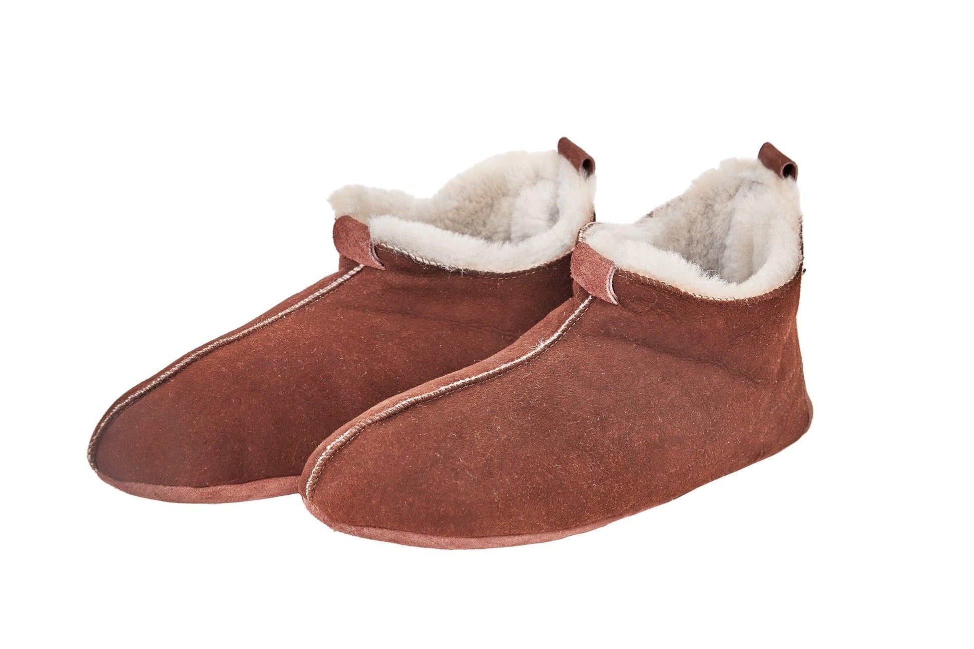 Adult Natural Brown Sheepskin Boots