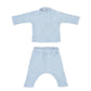 Linen Baby/Kid Clothing Set - Blue - MellowConceptStore