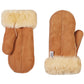 Adult Natural Sheepskin Gloves Beige