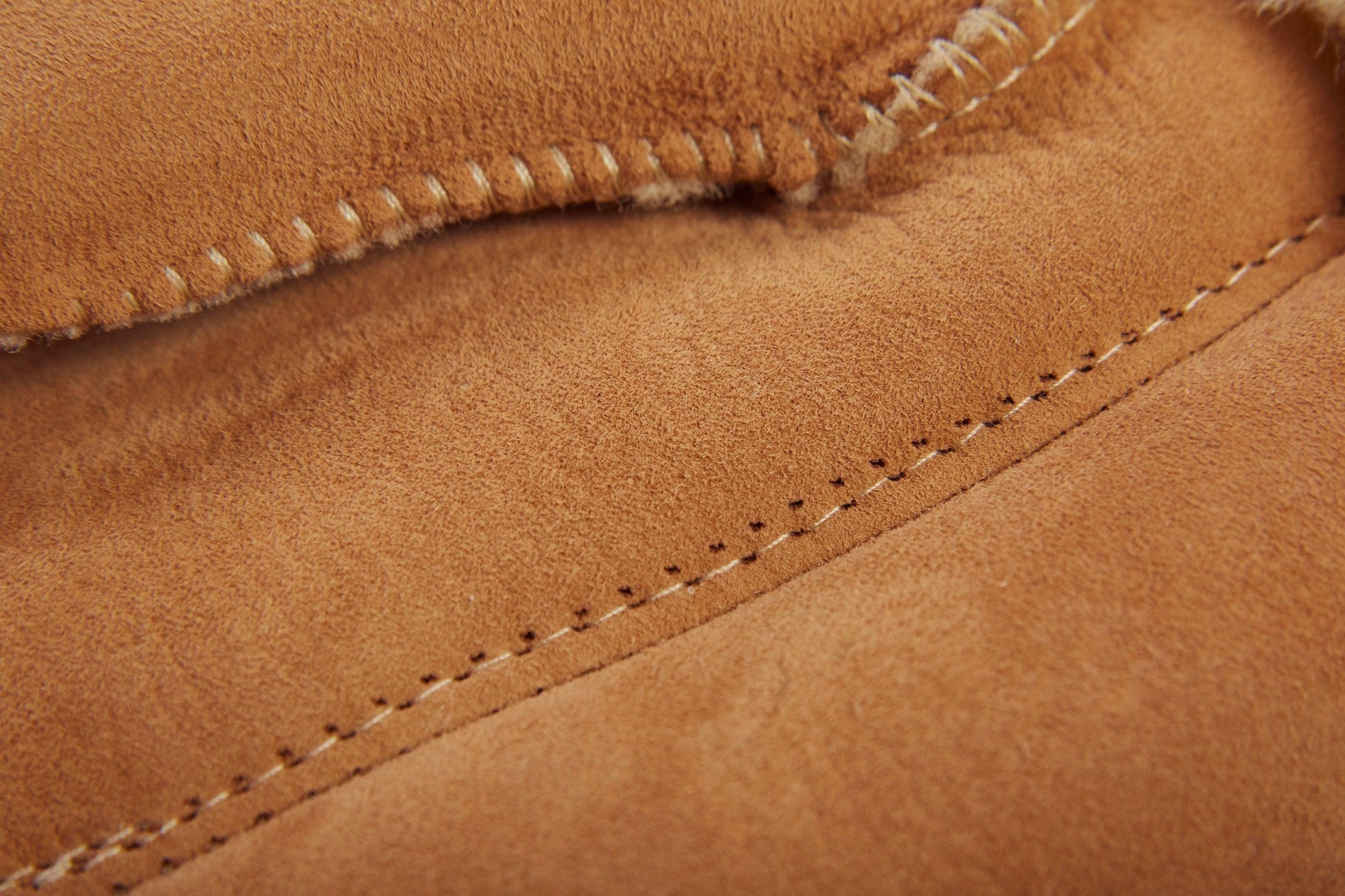 Adult Natural Sheepskin Gloves Beige