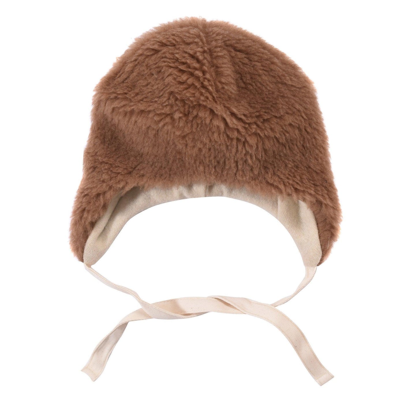 Brown Bear Woolen Baby Hat - MellowConceptStore
