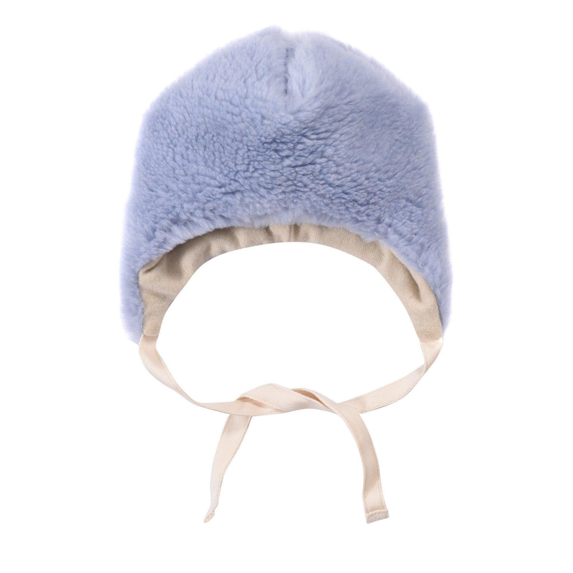 Blue Bear Woolen Baby Hat - MellowConceptStore