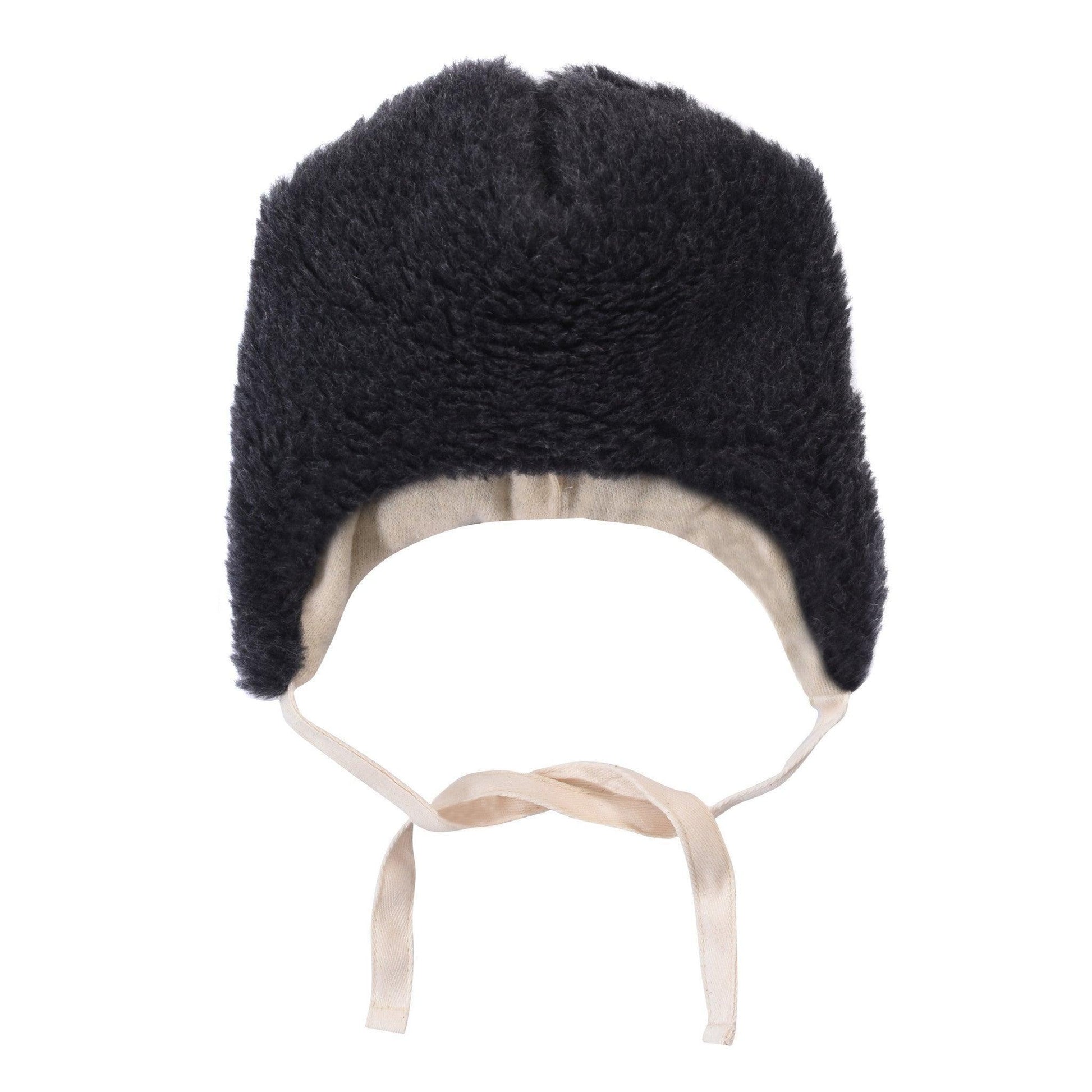 Black Bear Woolen Baby Hat - MellowConceptStore