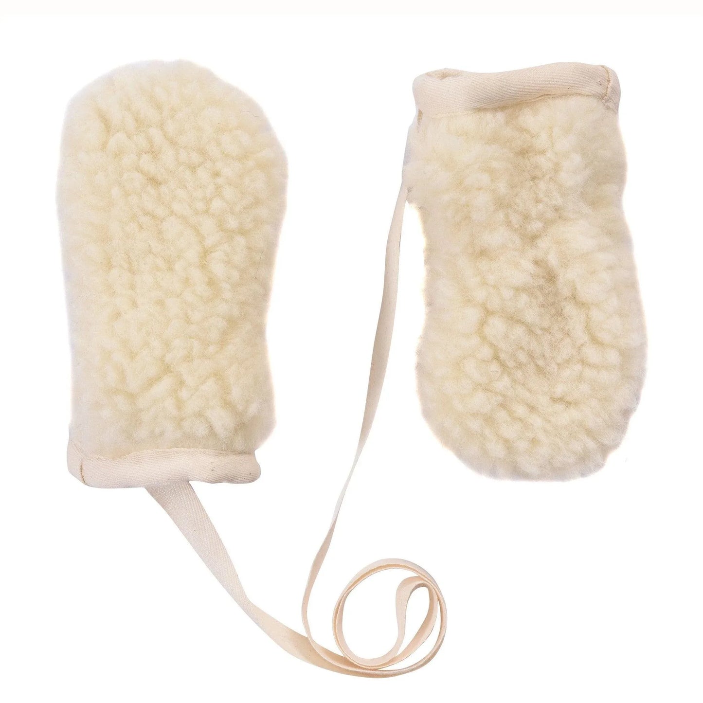 Polar Bear Woolen Baby Gloves - MellowConceptStore