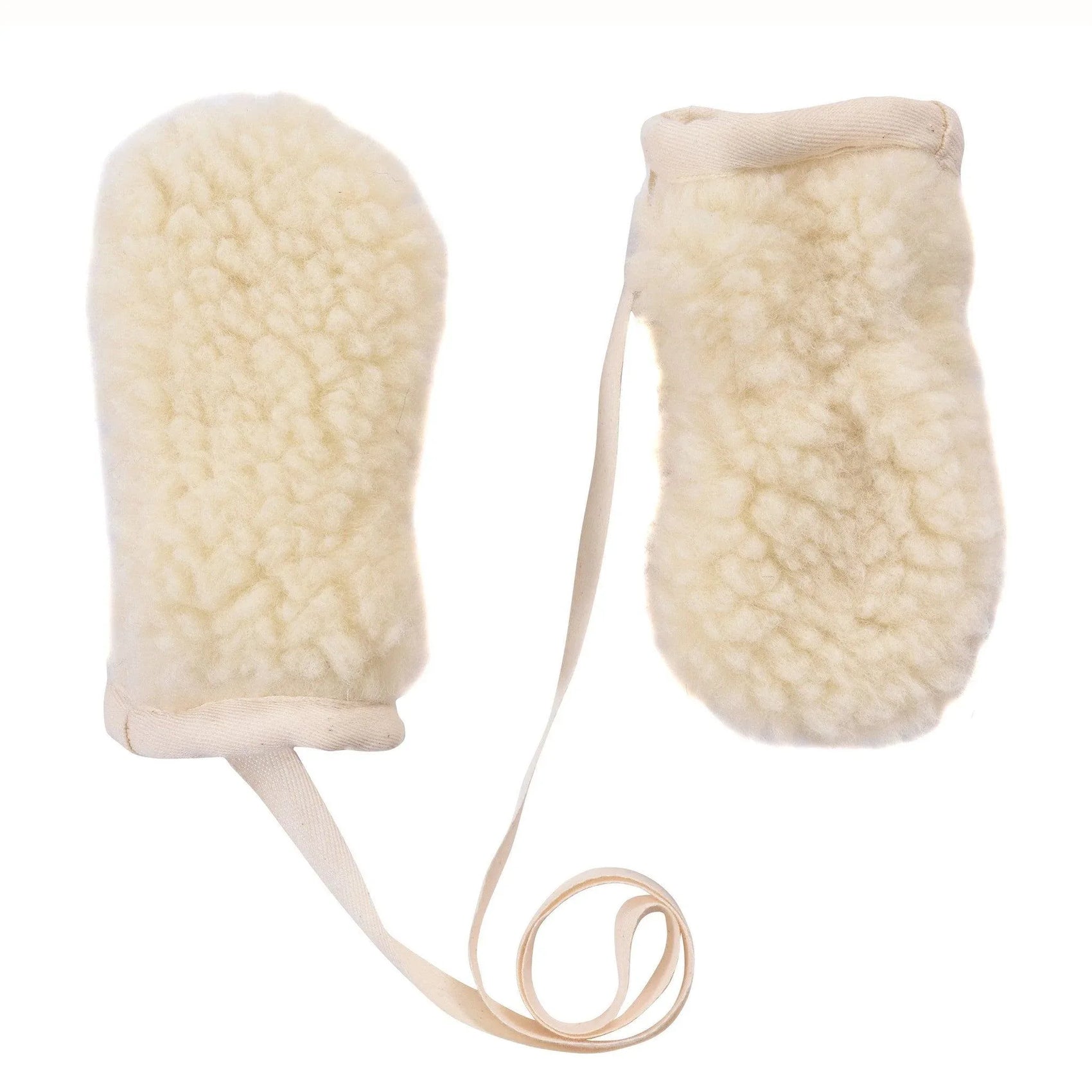 Polar Bear Woolen Baby Gloves - MellowConceptStore