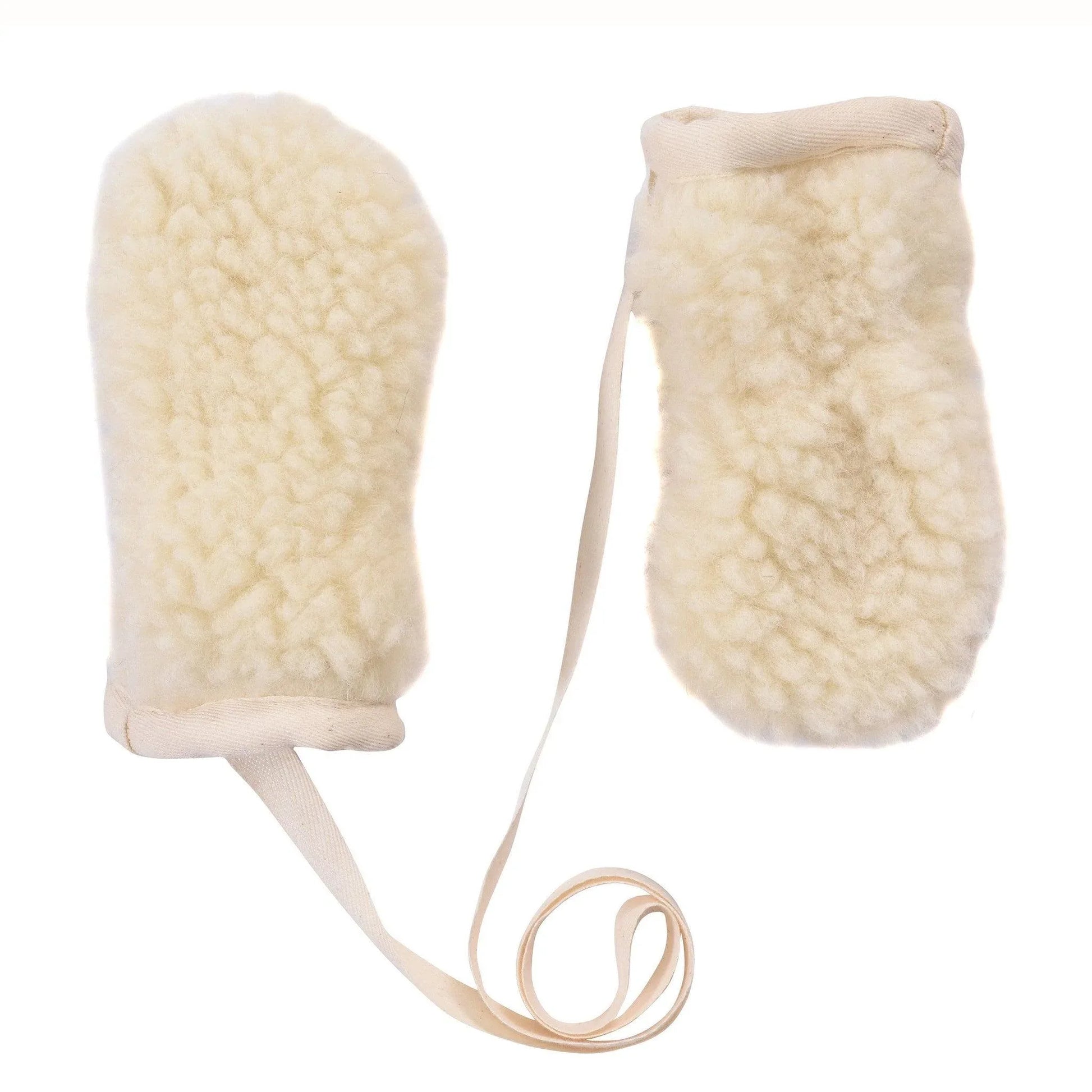 Polar Bear Woolen Baby Gloves - MellowConceptStore