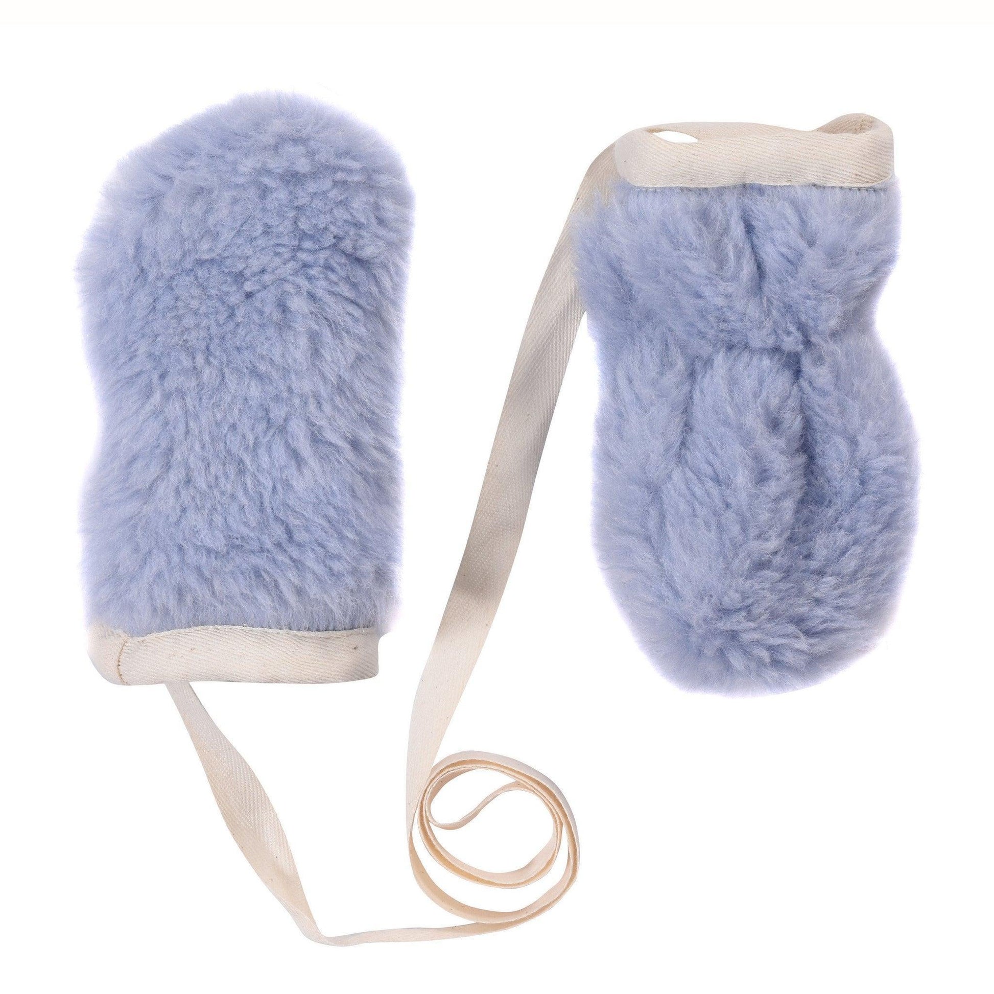 Blue Bear Woolen Baby Gloves - MellowConceptStore