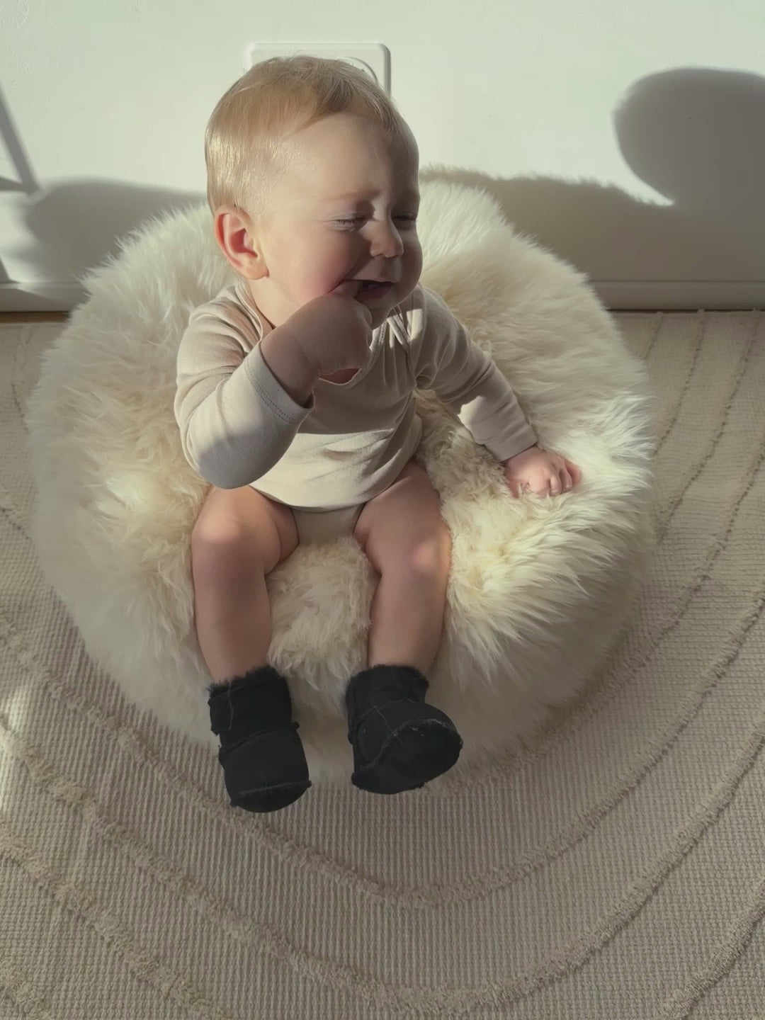  Baby Natural Sheepskin Boots