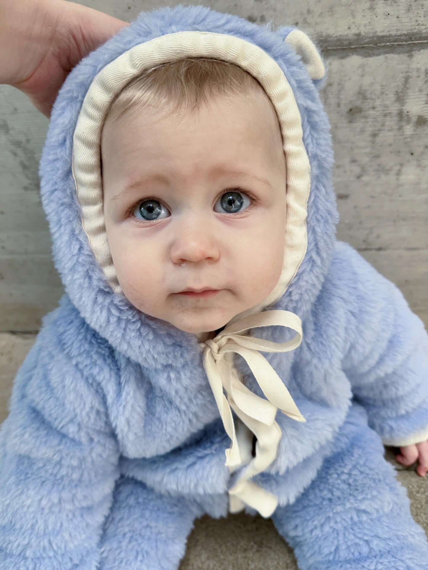 Baby/Kid Virgin Wool Overall - Blue - MellowConceptStore
