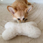 Natural Woolen Dog Toy - Bone - White - MellowConceptStore