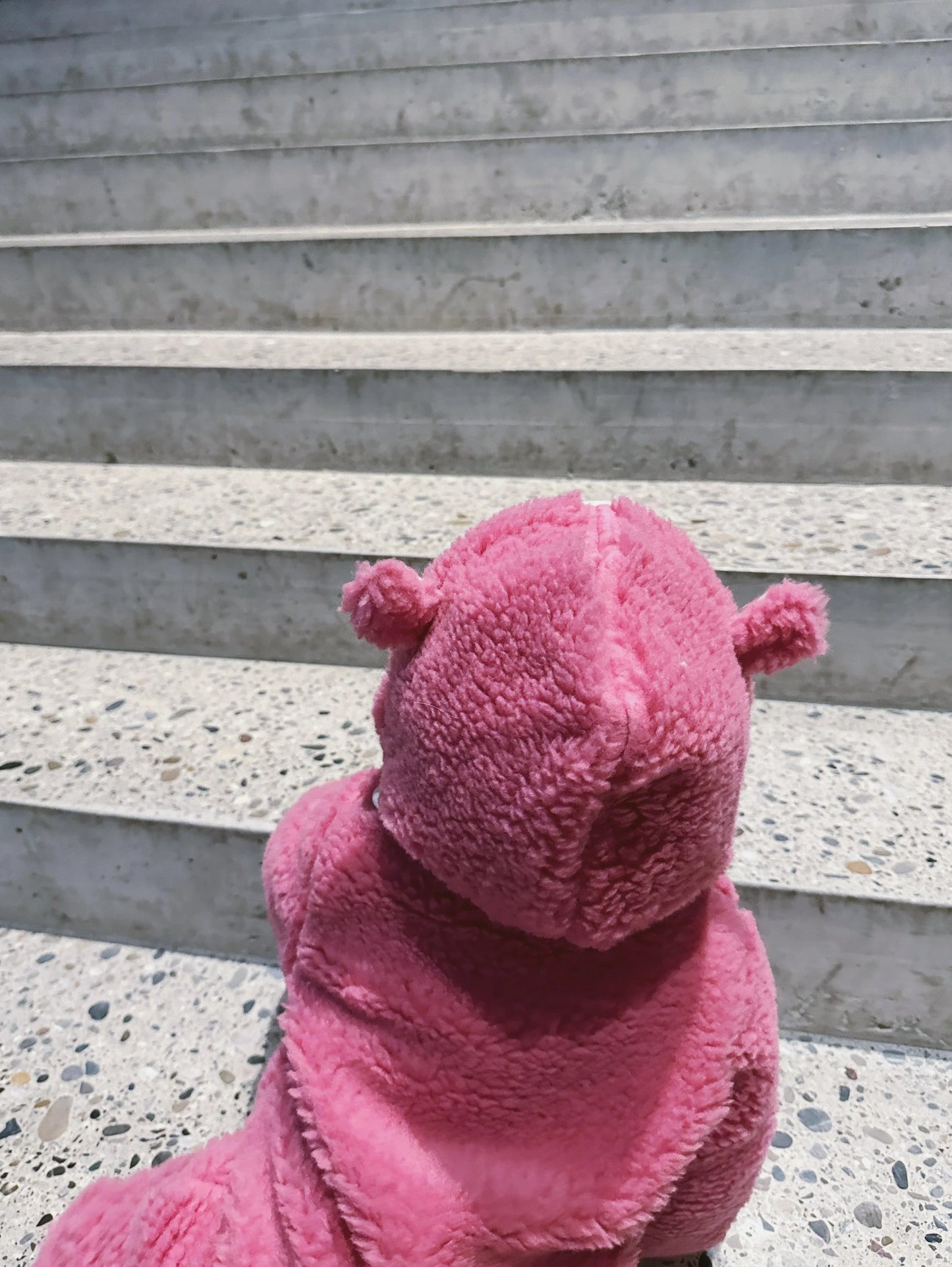 Baby/Kid Virgin Wool Overall - Pink - MellowConceptStore
