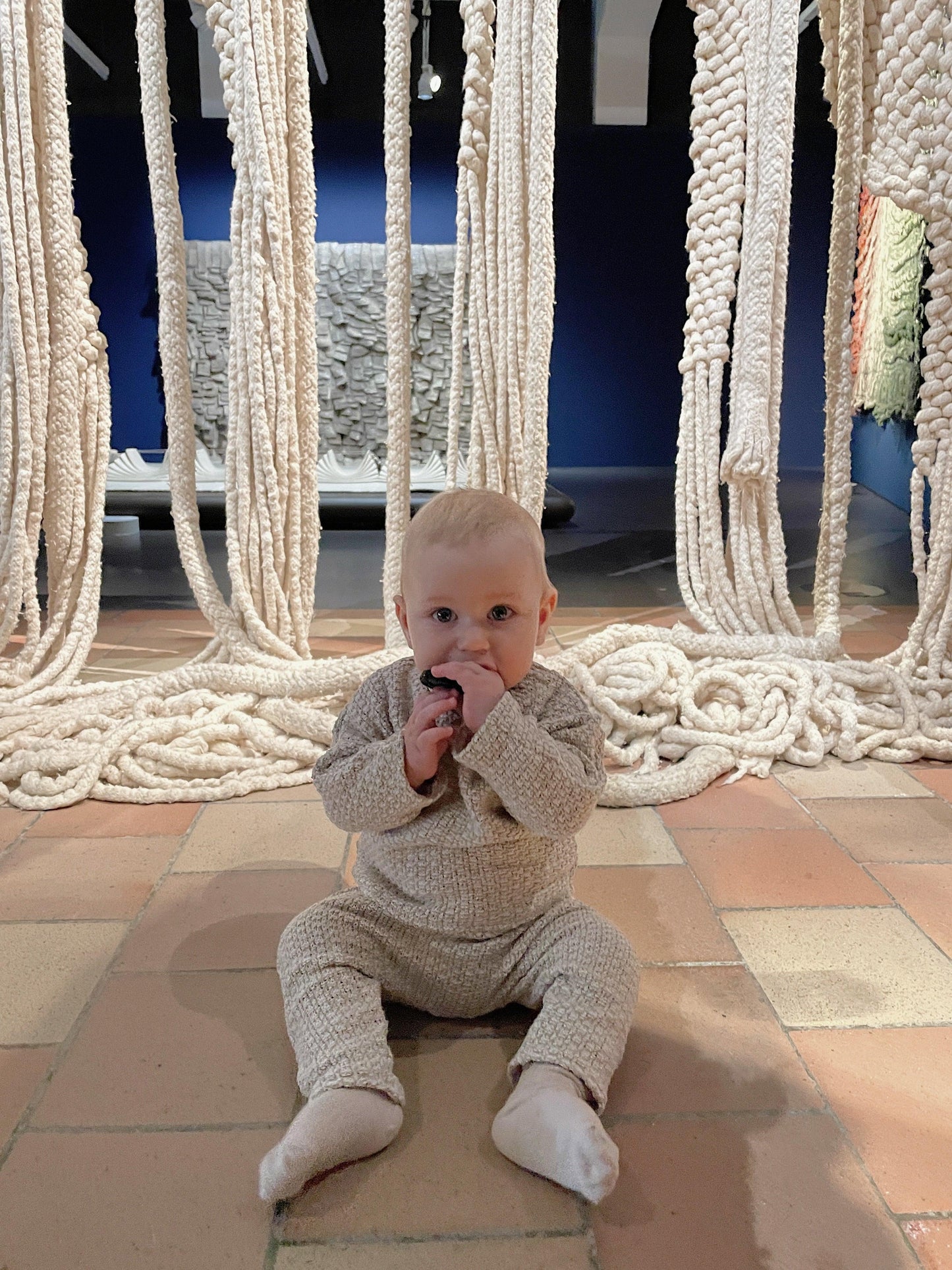 Linen Baby/Kid Clothing Set - Beige - MellowConceptStore