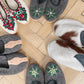 Adult Woolen Slippers (felt) with beads