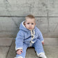 Baby/Kid Virgin Wool Overall - Blue - MellowConceptStore