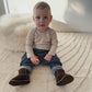 Brown Baby Natural Sheepskin Boots - MellowConceptStore